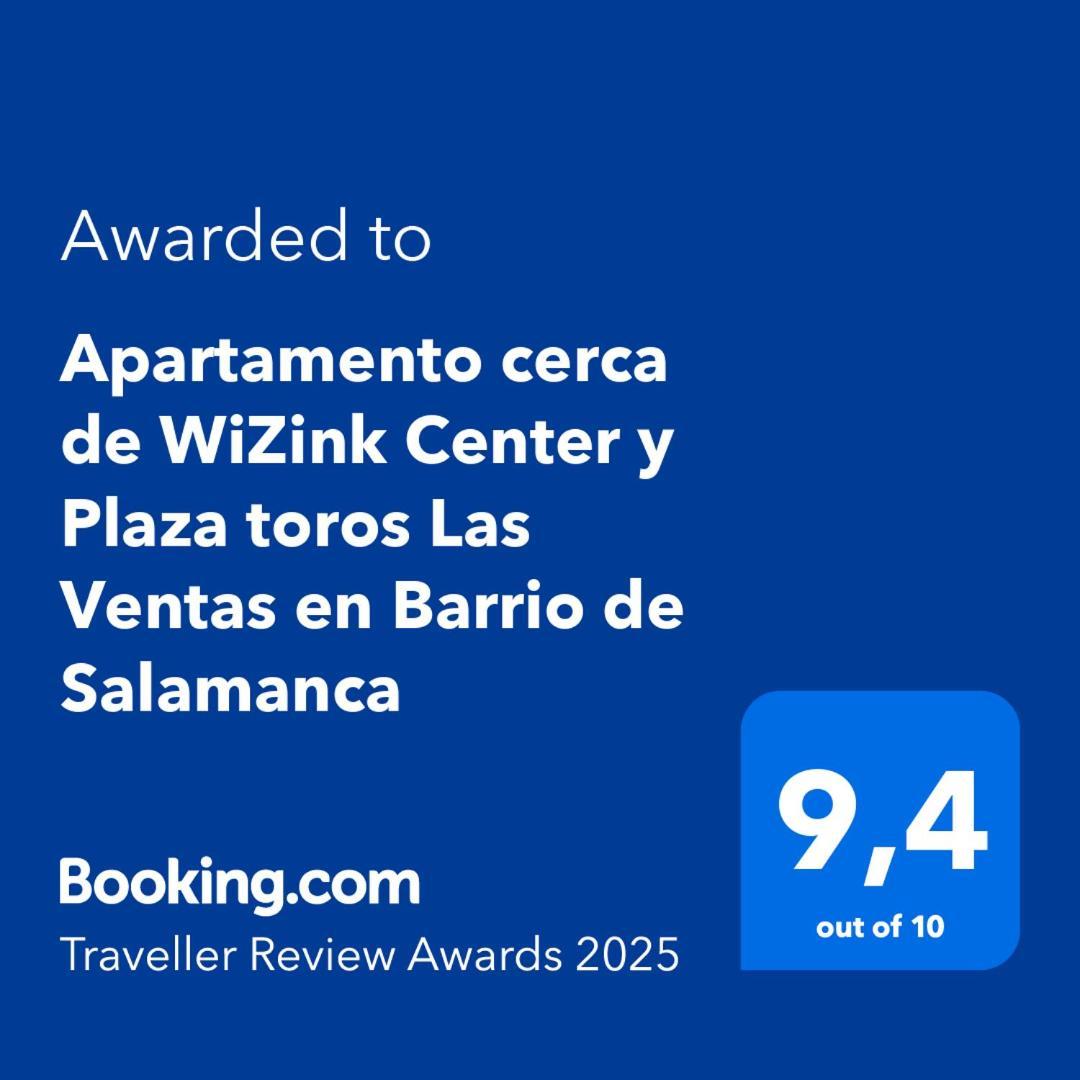 Apartamento Cerca Wizink Center Movistar Arena Y Plaza Toros Las Ventas En Barrio De Salamanca Madrid Exterior foto